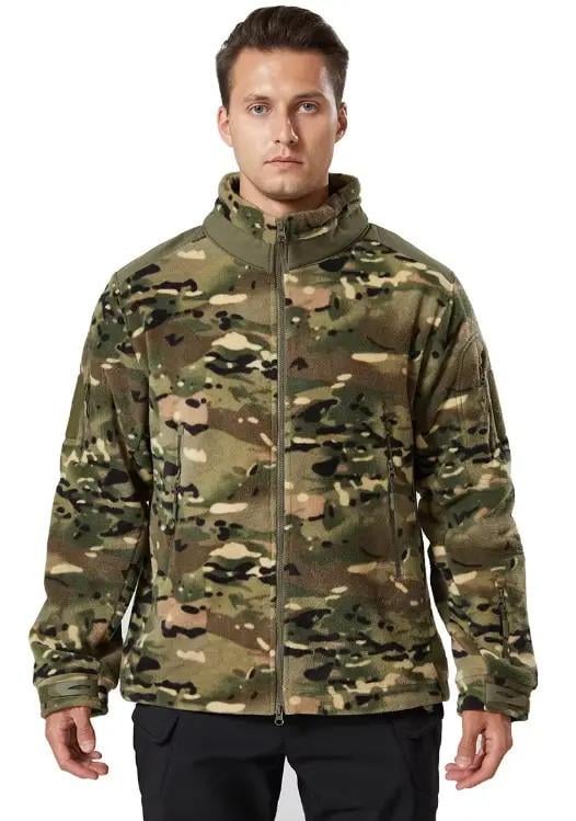 Куртка флісова для осені та зими Solve Woodland L (KT6000606) - фото 1 Куртка флісова для осені та зими Solve Woodland L (KT6000606) - фото 1