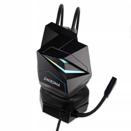 Наушники игровые ONIKUMA X20 USB 7.1 проводные с подсветкой/микрофоном - фото 4 Наушники игровые ONIKUMA X20 USB 7.1 проводные с подсветкой/микрофоном - фото 4