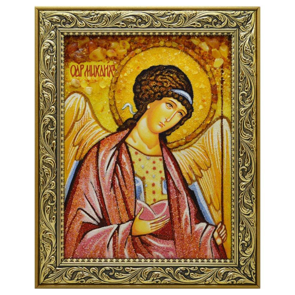 Икона Архангел Михаил янтарная 30х40 см (А0010-30х40)