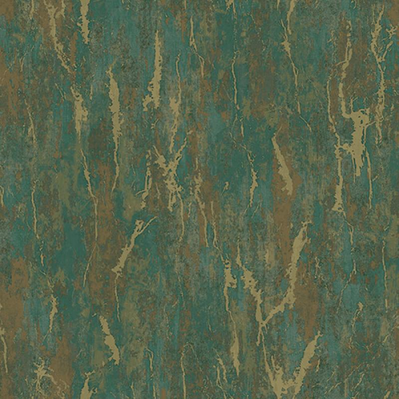 Обои флизелиновые AdaWall Seven 7809-4 винил горячего тиснения 1,06х10,05 м Зеленый