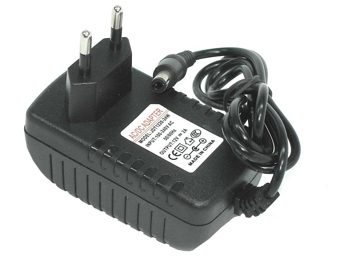 Блок питания для планшета 24W 12V 2A 5,5x2,5 JNT1210