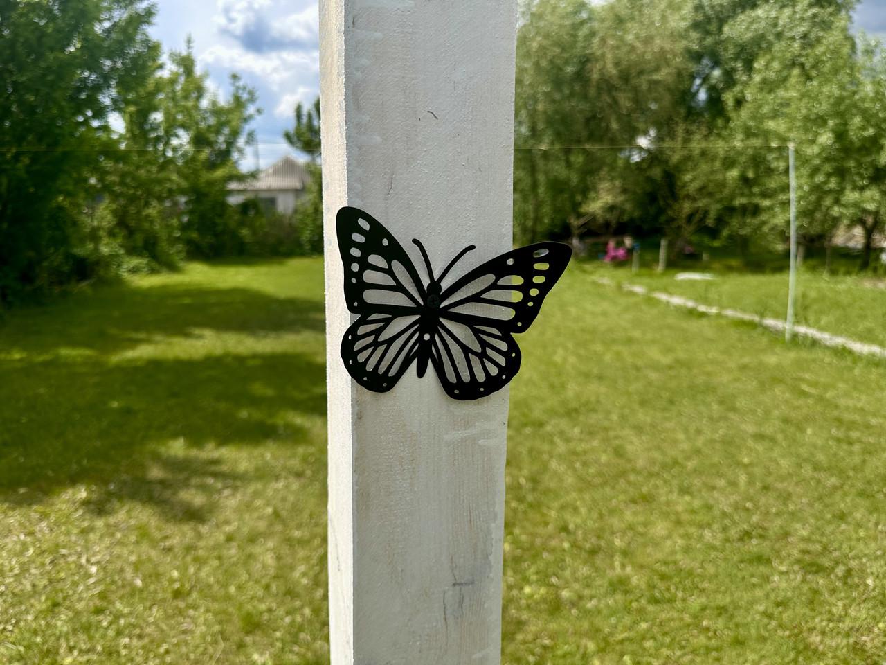 Декор для беседки/сада/двора набор бабочек из металла 4 (DCR080) - фото 2 Декор для беседки/сада/двора набор бабочек из металла 4 (DCR080) - фото 2