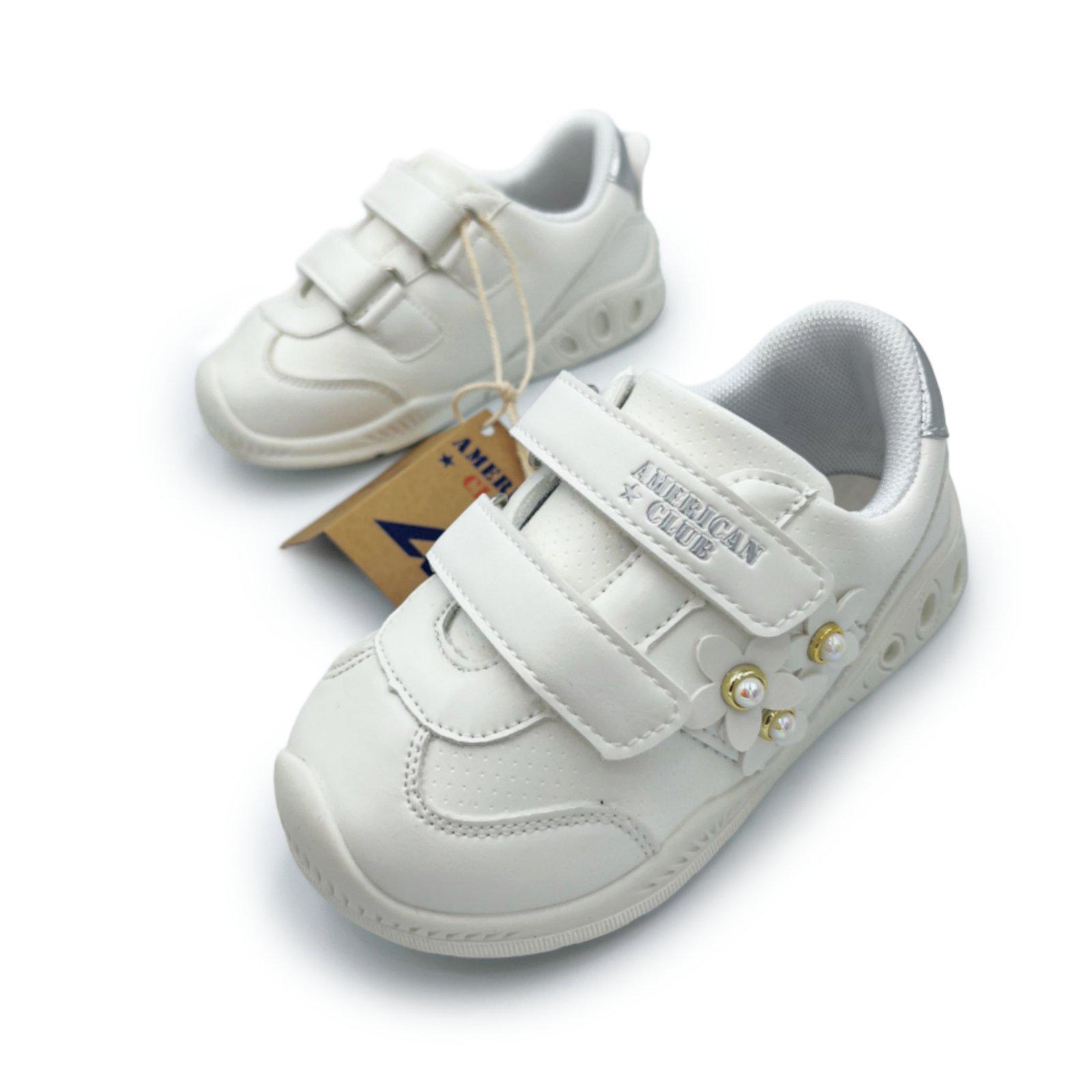 Кросівки для дівчинки American Club MV-1675s р. 20 Білий - фото 2 Кросівки для дівчинки American Club MV-1675s р. 20 Білий - фото 2