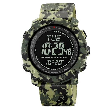 Наручные часы Skmei 2095CMGN Camo Green Compass