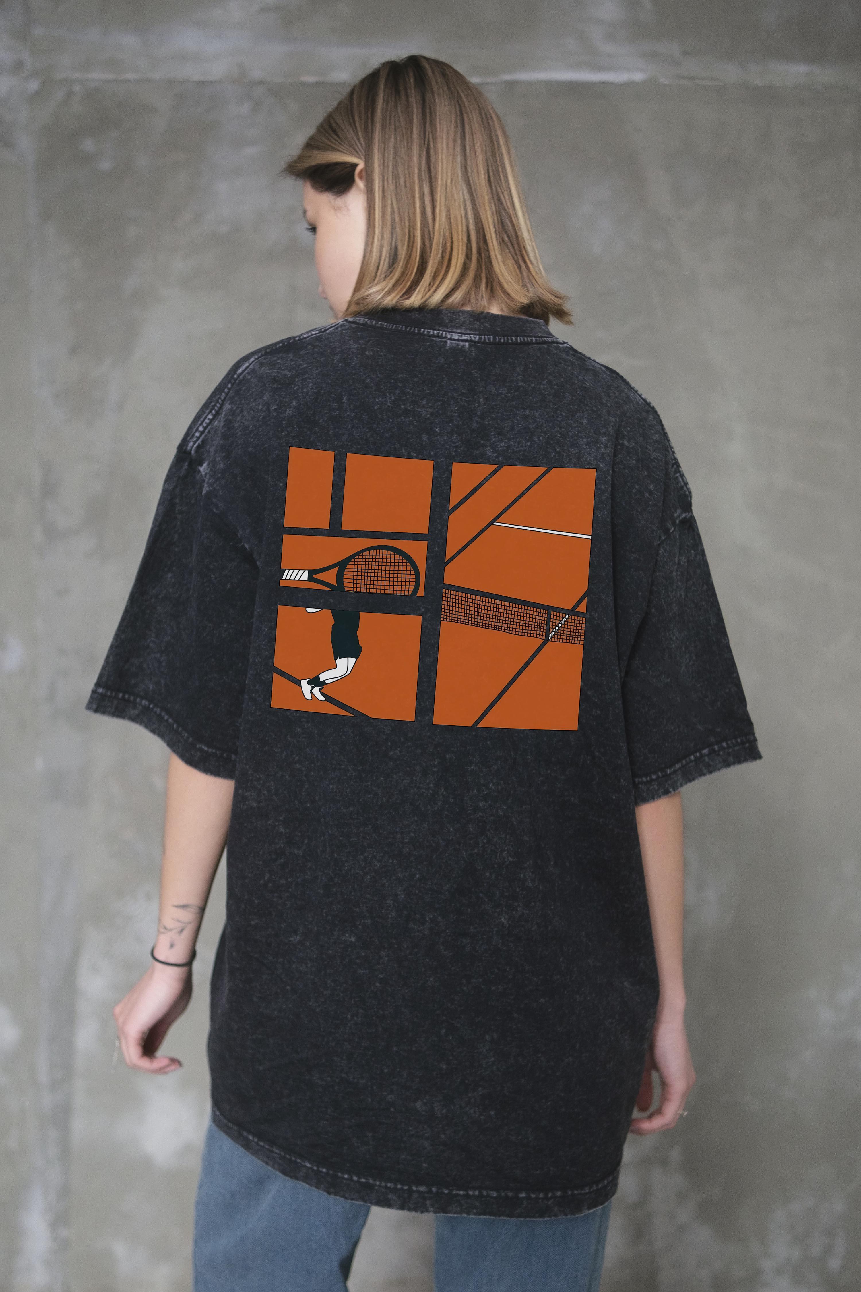 Футболка оверсайз Without Washed Cort S/M Black (S/M8056324 8056325) - фото 5