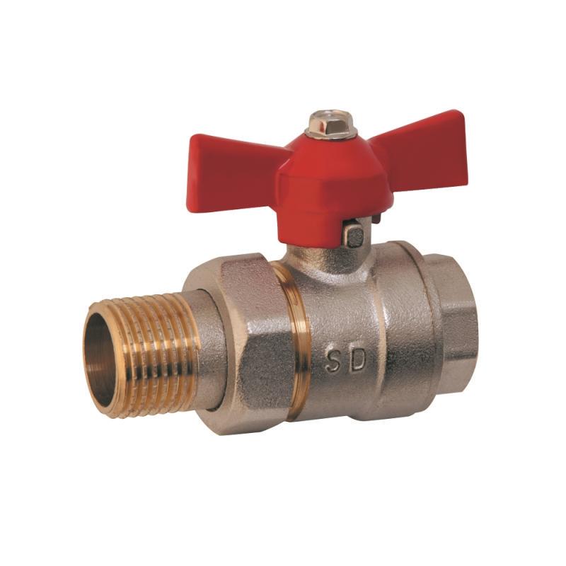 Кран-американка шаровый SD Plus ВН SD221W25 1" (24849876) Кран-американка шаровый SD Plus ВН SD221W25 1" (24849876)