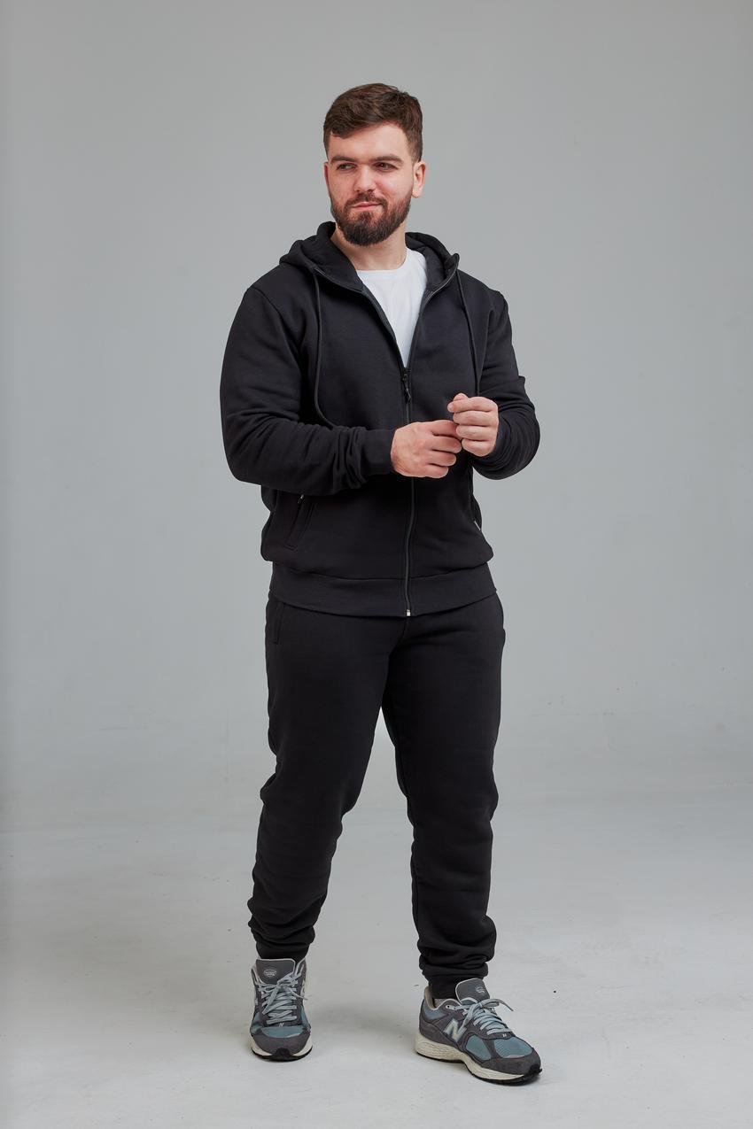 Кофта мужская М0168.4 XXL Черный (632-1-64)