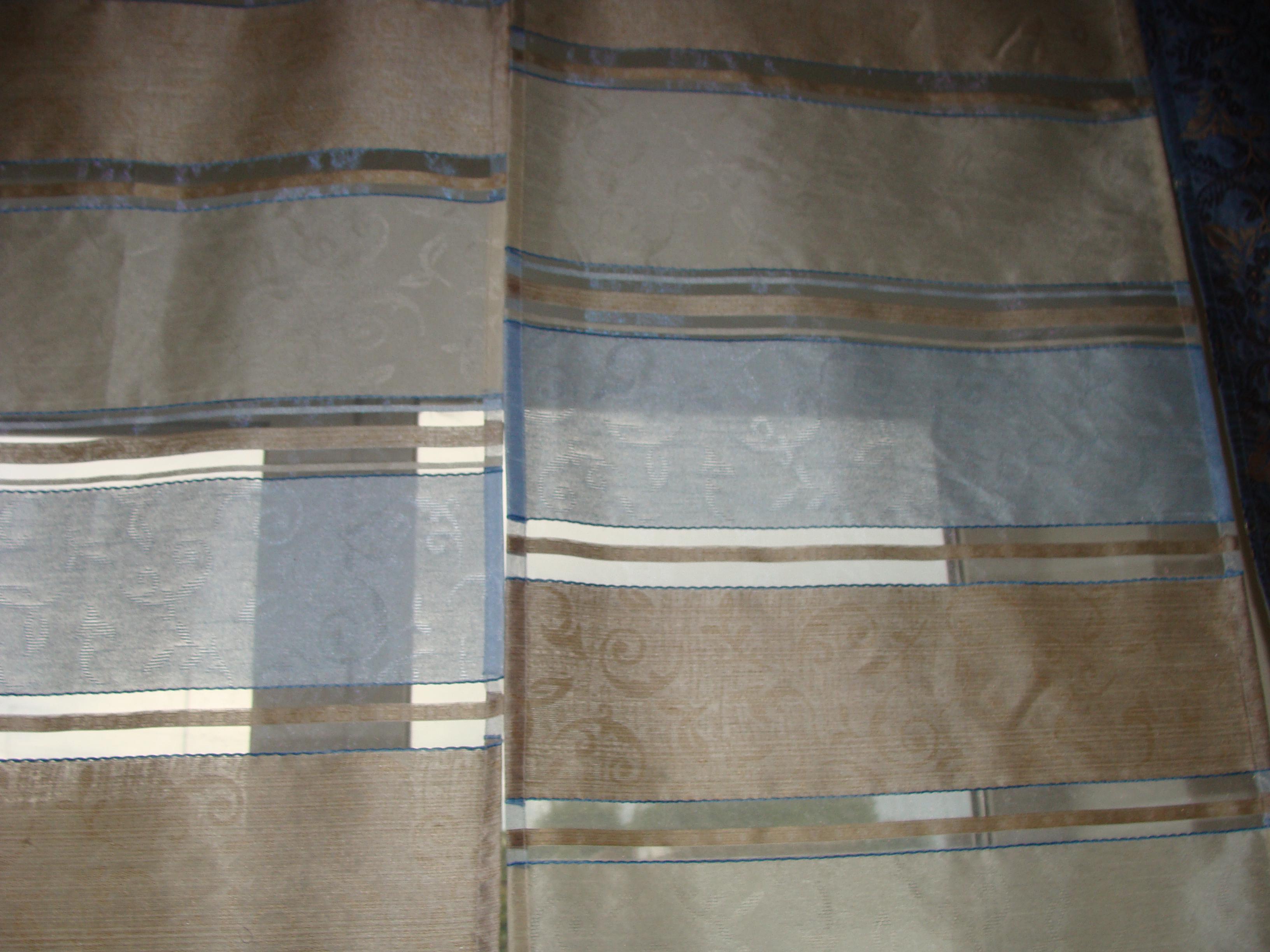 Комплект панельных занавесок Firanka карниз 220 см Арда 5 шт. Синий с золотистым (21_7п) - фото 3 Комплект панельных занавесок Firanka карниз 220 см Арда 5 шт. Синий с золотистым (21_7п) - фото 3