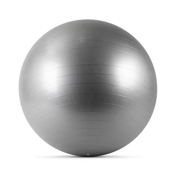 М'яч гімнастичний Generation Fitness Anti-Burst FF-75 см з насосом Silver (2360033748)