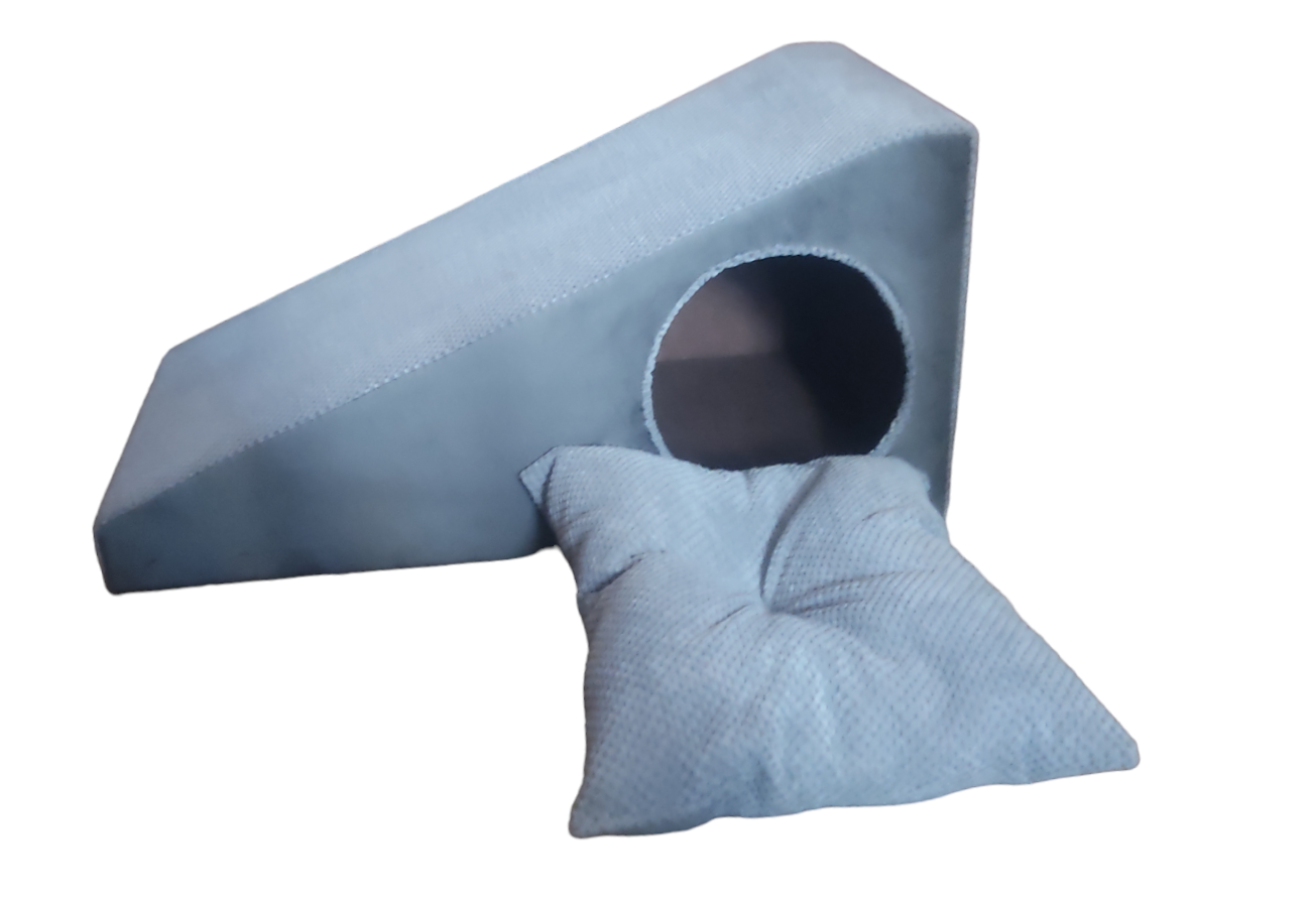 Пандус для собачок 14 38х42х75 см Темно-сірий (00202) - фото 2 Пандус для собачок 14 38х42х75 см Темно-сірий (00202) - фото 2