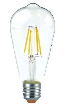 Лампа світлодіодна EGE LED Filament 8W ST64 (132)