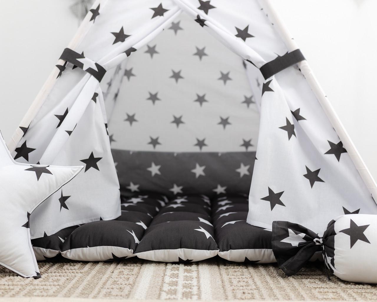 Вігвам для дітей Новий стиль з килимком з кошиком для іграшок - фото 4 Вігвам для дітей Новий стиль з килимком з кошиком для іграшок - фото 4