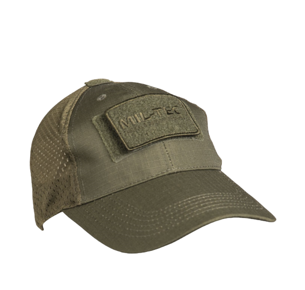 Кепка з сіткою Mil-Tec Baseball Cap Netz Olive (12317601)