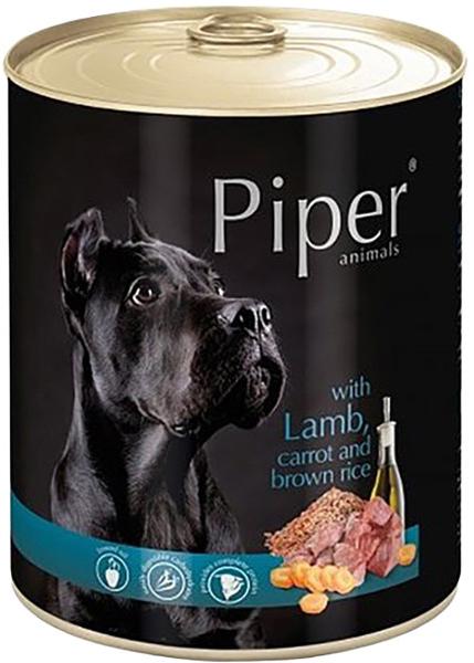Корм влажный для собак Dolina Noteci Piper Dog с ягненком морковью и коричневым рисом 400 г (5902921300328)