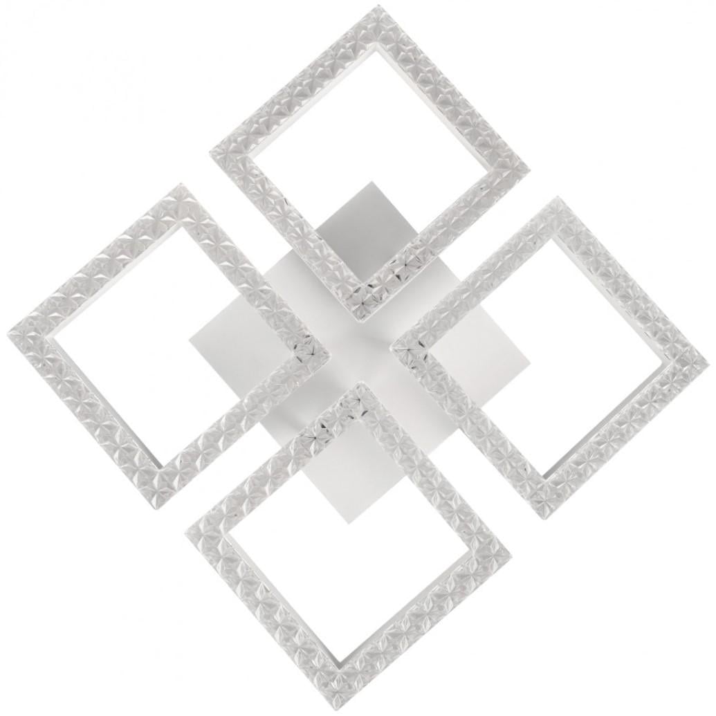 LED-люстра CT-S-75-WH с пультом ДУ 75 Вт 3000-6000К 300-6000 Lm Белый (V6919120233127)