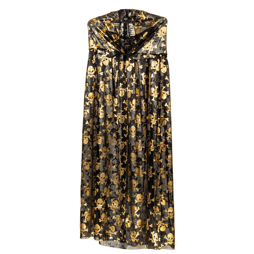 Карнавальный плащ с капюшоном Elisey Череп (8811-004)