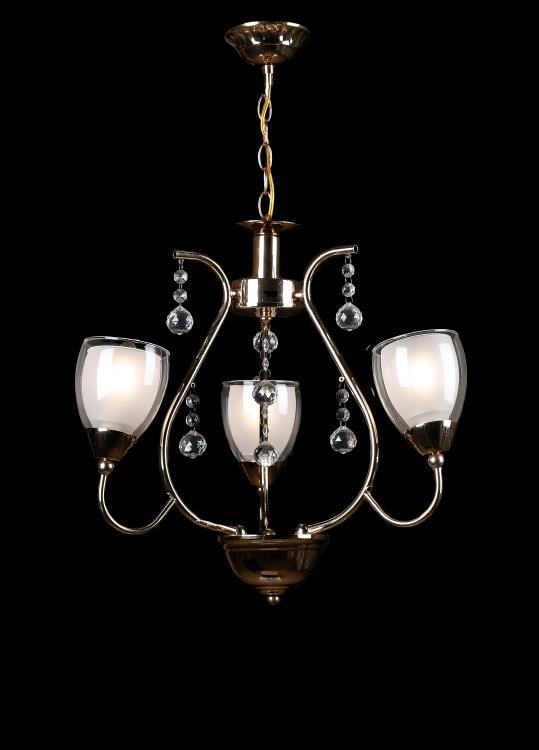 Люстра с плафонами Ray L30074/3 FGD (IR005763) Люстра с плафонами Ray L30074/3 FGD (IR005763)