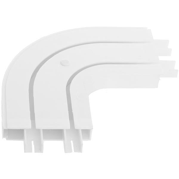 Поворот зовнішній EURO CONCEPT КСМ-2 до посиленого стельового карнизу Білий (26024293) Поворот зовнішній EURO CONCEPT КСМ-2 до посиленого стельового карнизу Білий (26024293)