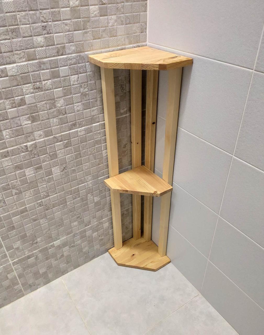 Угловая полка деревянная (2087895415) - фото 10