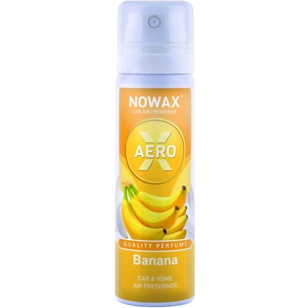 Ароматизатор для авто та дому Nowax X Aero NX06515 Banana 75 мл (272748)