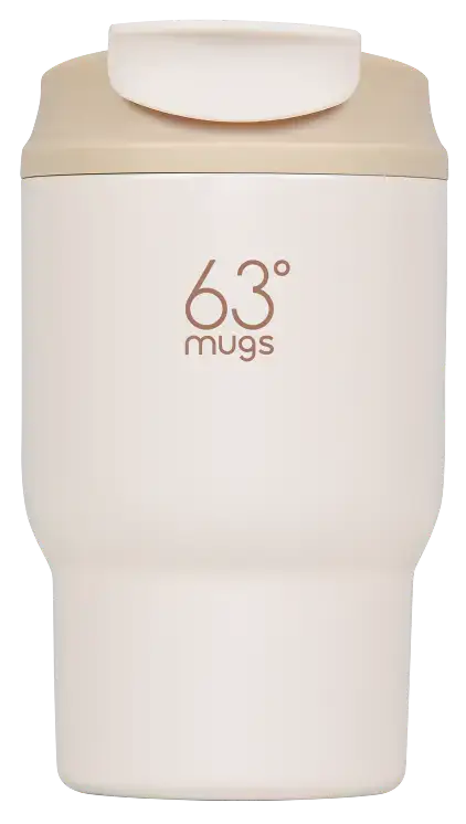 Термокружка для автомобилиста 63mugs Driver 360 мл Beige (11295W)