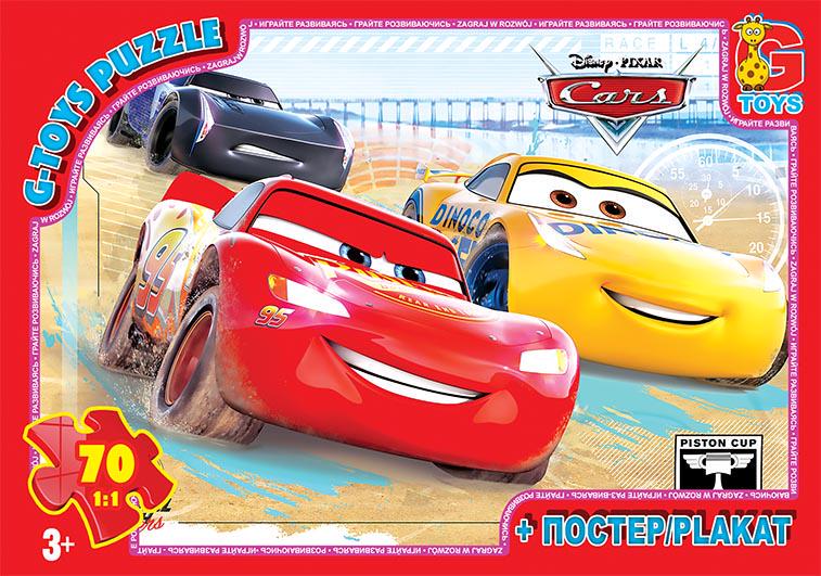 Пазли G-Toys "Тачки" 70 деталей (MTT-122772)