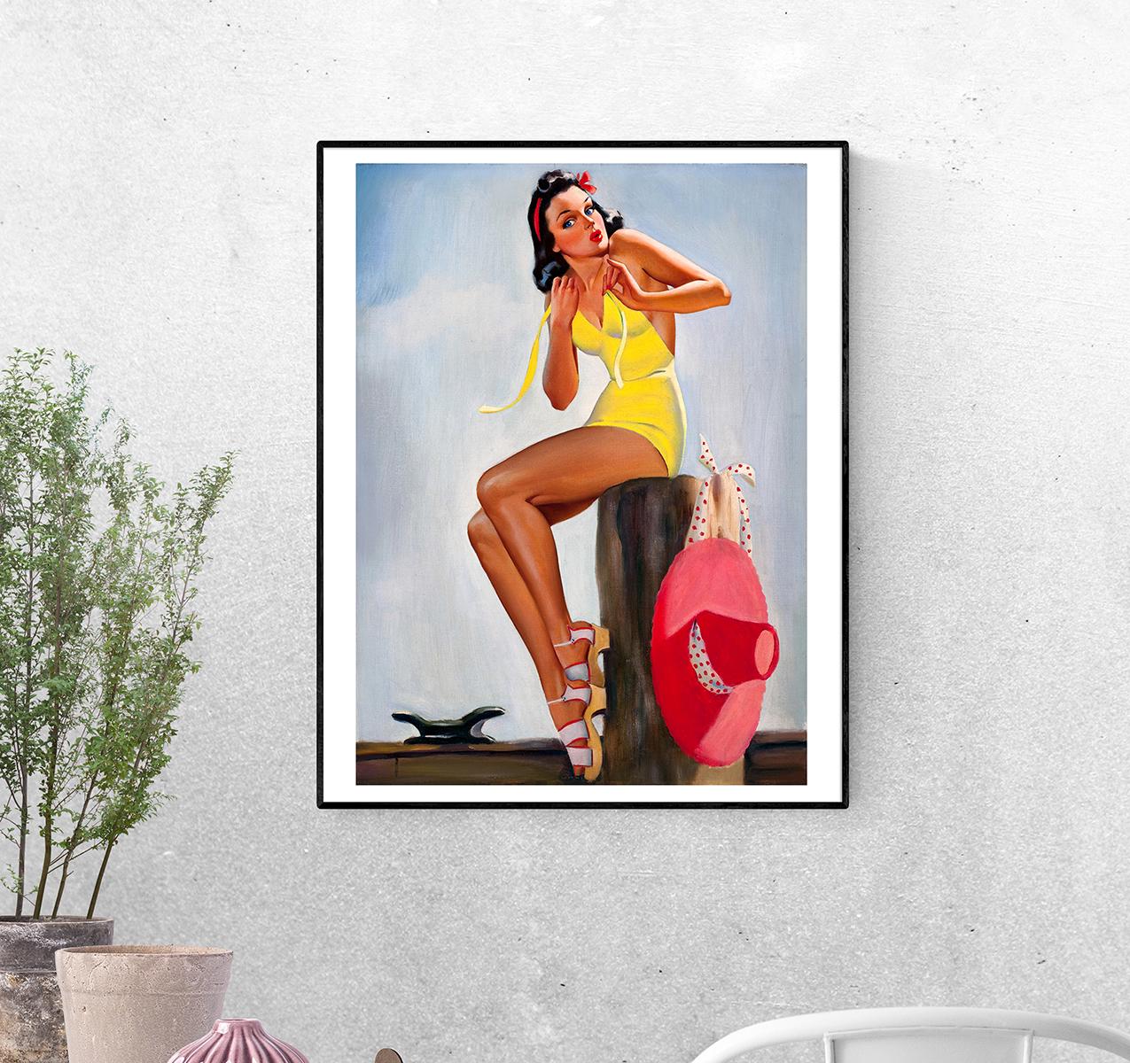 Постер На пирсе формат А-5 (pin_up010205_Poster)