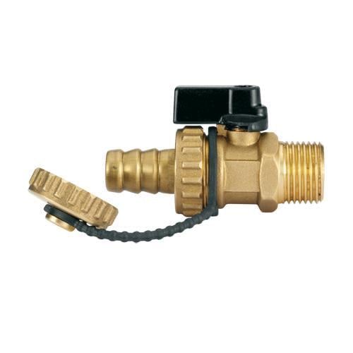 Кран IVR дренажный 1/2"х3/4"