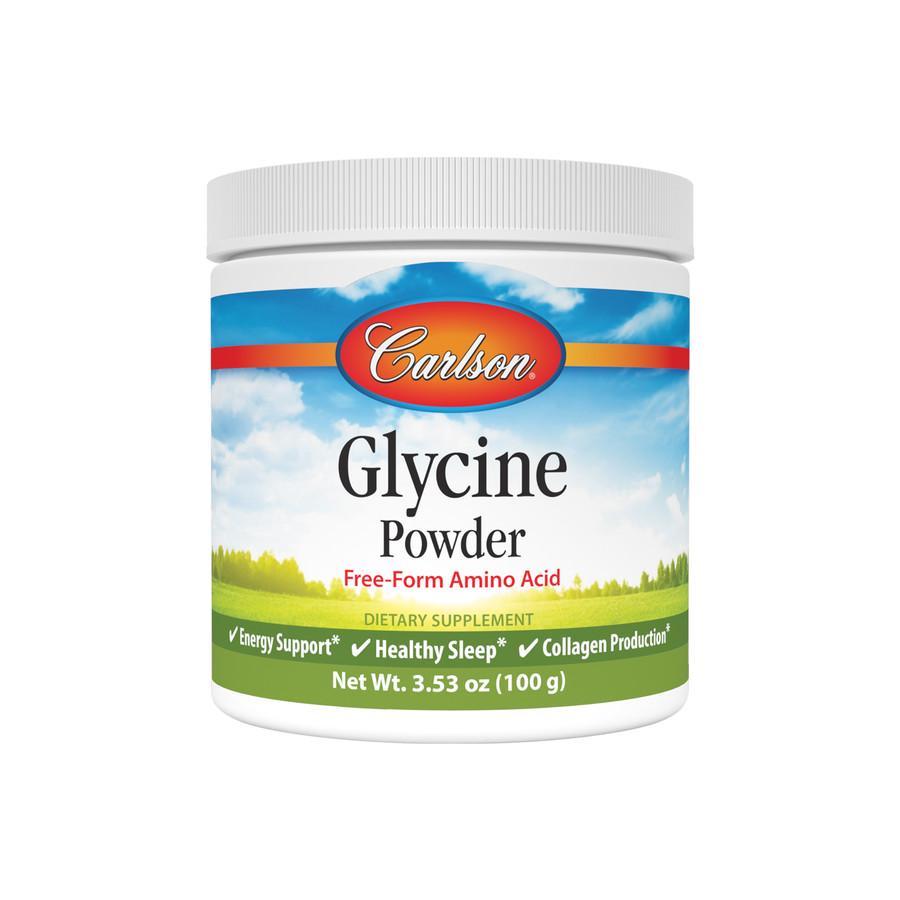 Амінокислота Carlson Labs Glycine Powder 100 г (10045)