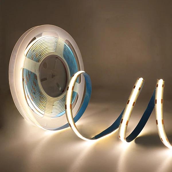 Лента LED светодиодная COB 320LED/1 м от USB с переключателем 5 м Нейтральный