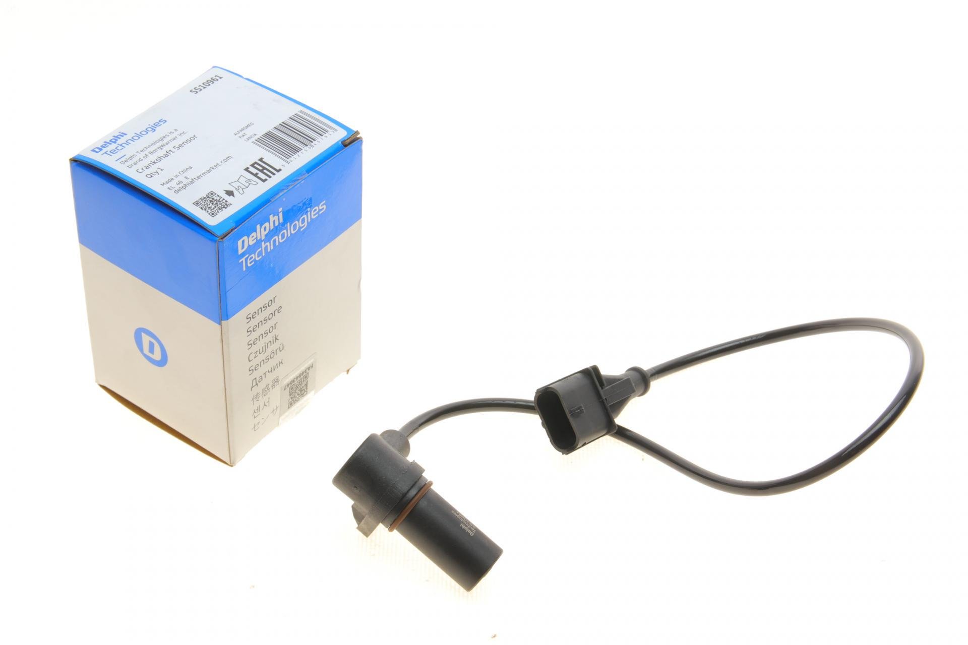 Датчик DELPHI положення колінвалу Fiat Doblo 1,9JTD 01- (SS10961)