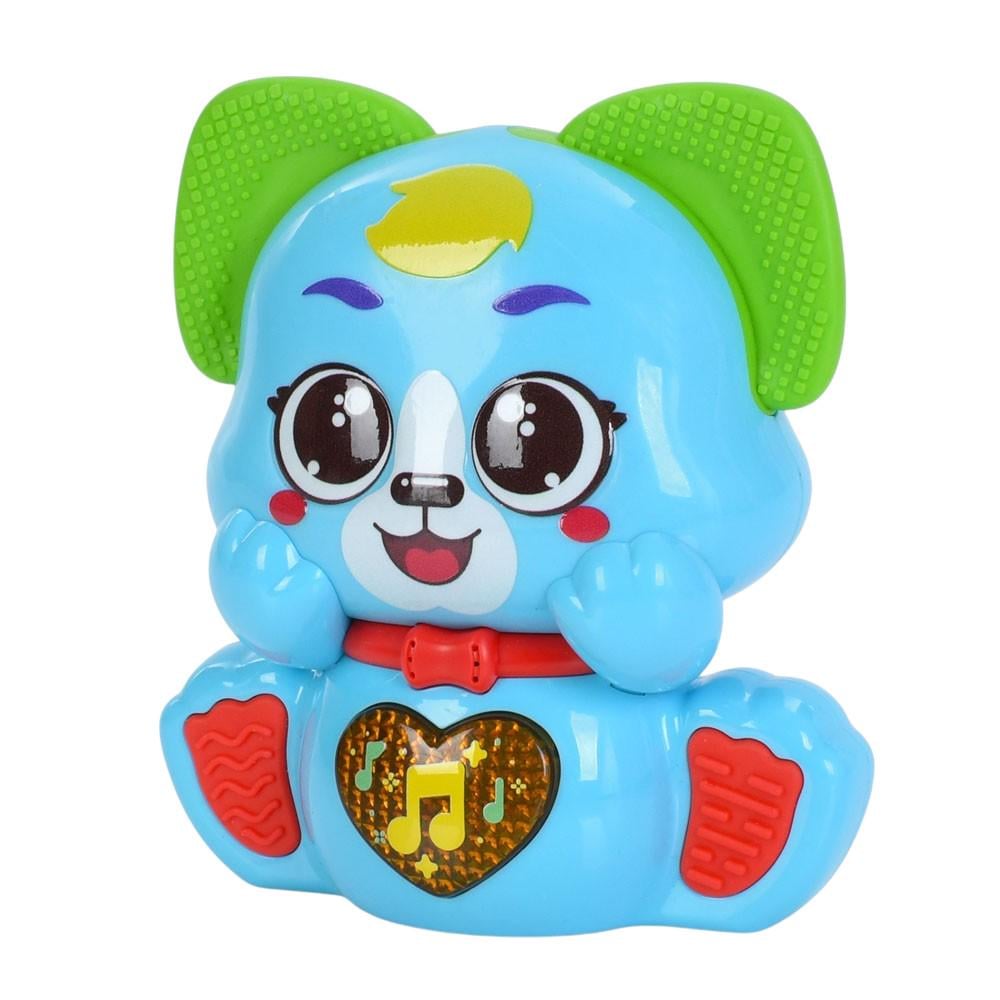 Интерактивная игрушка Limo Toy Лепетунчик песенки/стихи/сказки/украинская озвучка Голубой (FT 0069)