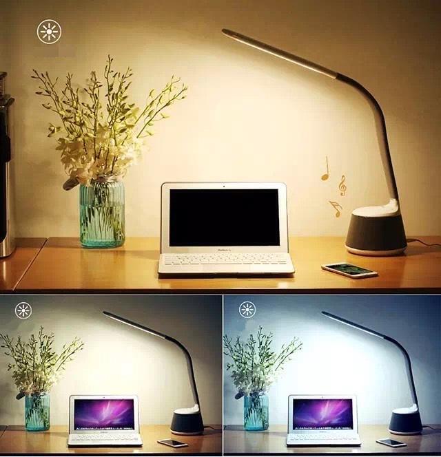 Настільна лампа Remax RBL-L3 LED Desk Lamp Bl Speaker Чорний (6954851261094) - фото 3