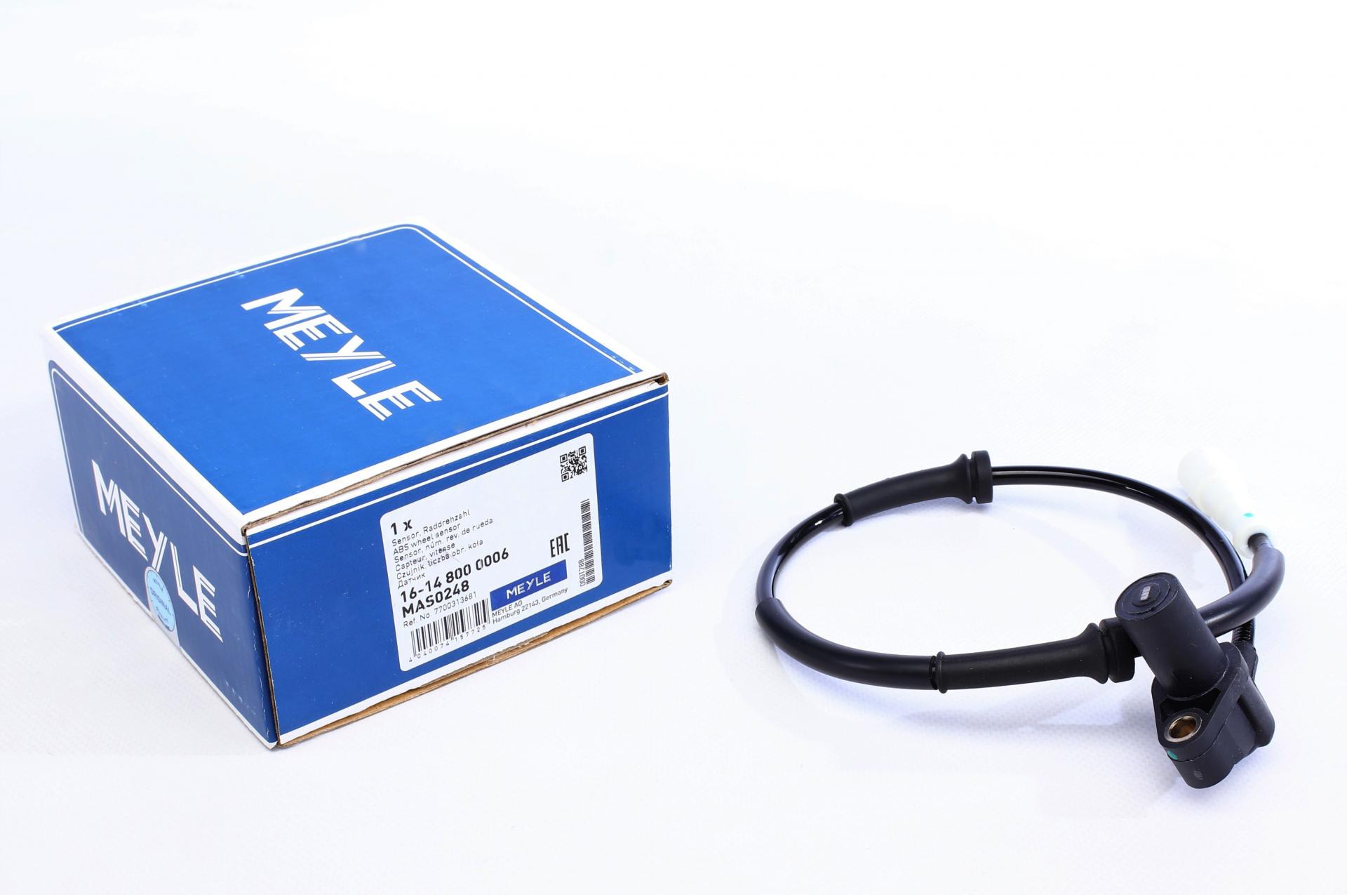 Датчик ABS передний Meyle для Renault Kangoo 97-- (16-14 800 0006)