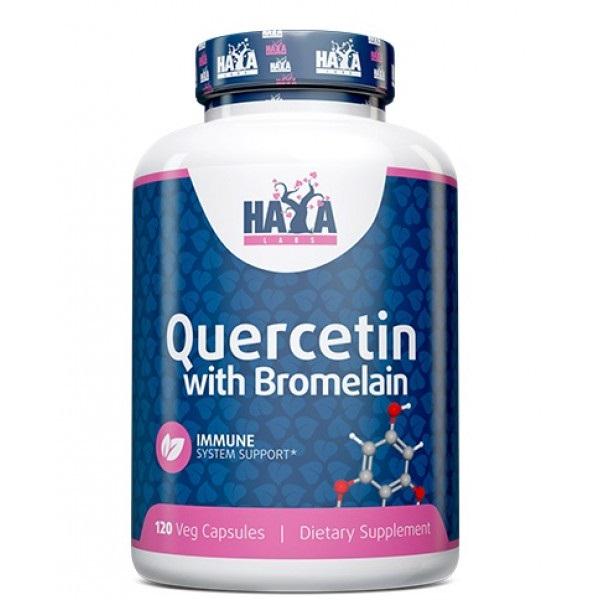 Кверцетін Haya Labs Quercetin with Bromelain 120 Veg caps