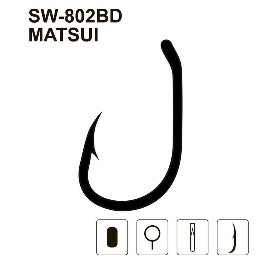 Крючки MiniMax Matsui SW-802BD №6 10 шт. - фото 2