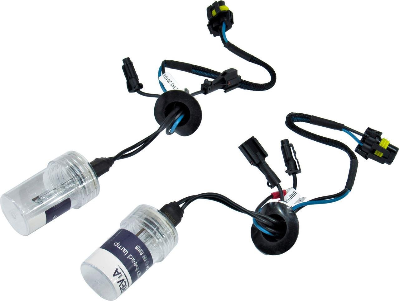Лампочка ксеноновая Brevia H3 PK22s 85V-35 Вт 4300K 12343 85V-H3 PK22s 2 шт.