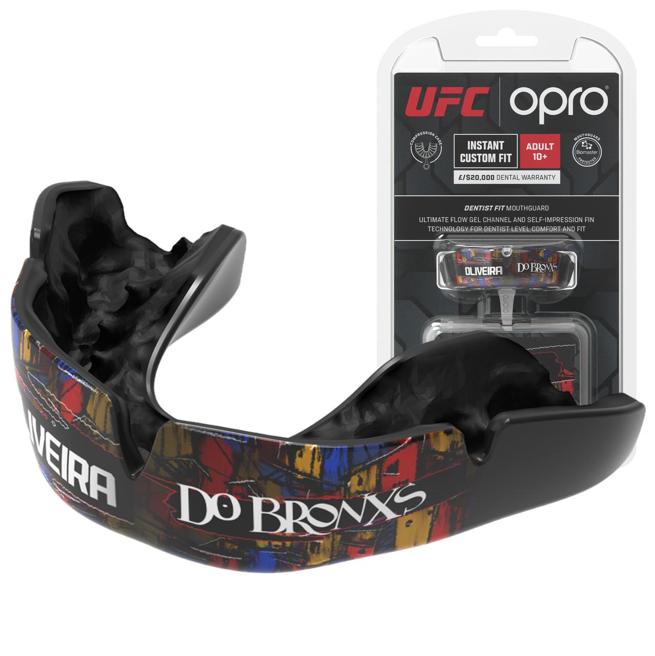Капа OPRO UFC Fighter Collection Oliveira доросла вік 11+ Black (art.102529009)