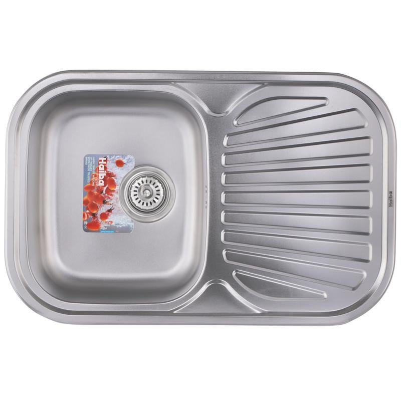Мойка кухонная HAIBA 74x48 decor (HB0559)
