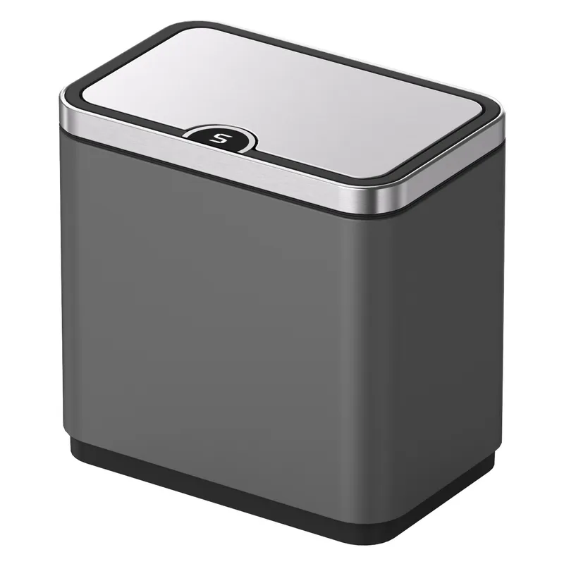 Ведро для мусора KOER TC-020212-07 12 л с сенсорным прямоугольным Графит (KR5585)