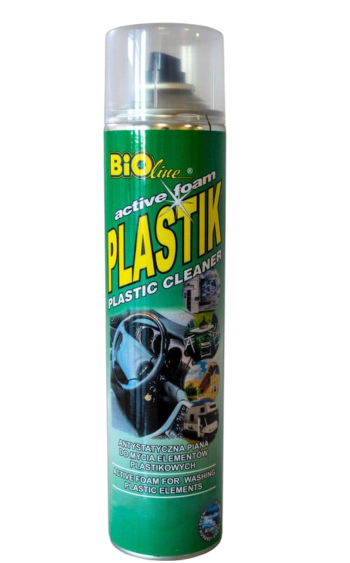 Очищувач пластику BioLine Plastik аерозоль 600 мл (000047953)