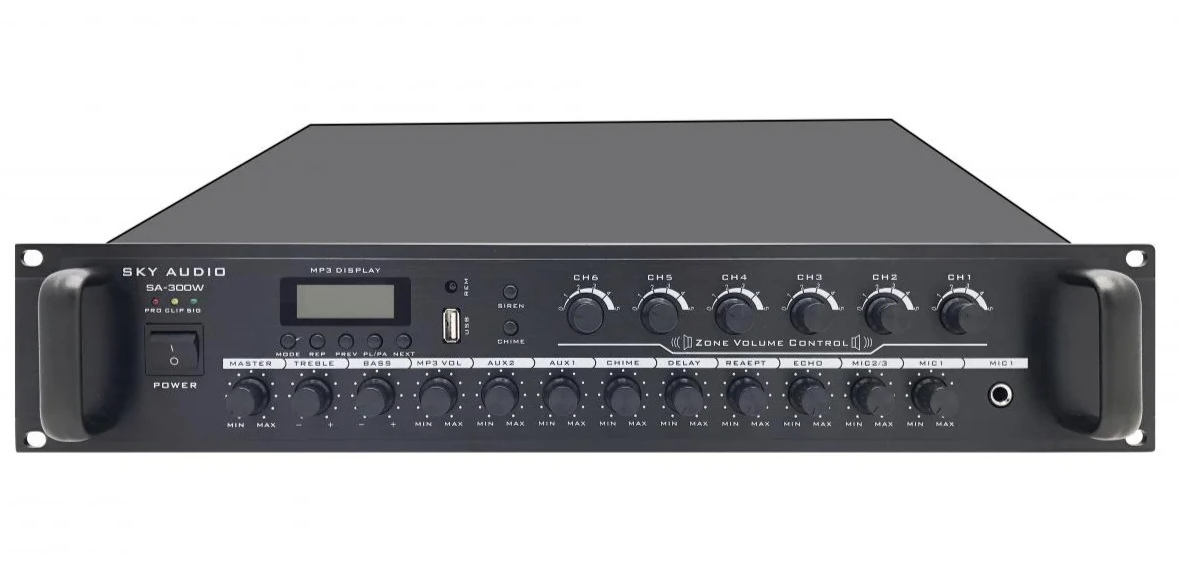 Усилитель мощности Sky Sound SA-300W (6-ZONE)
