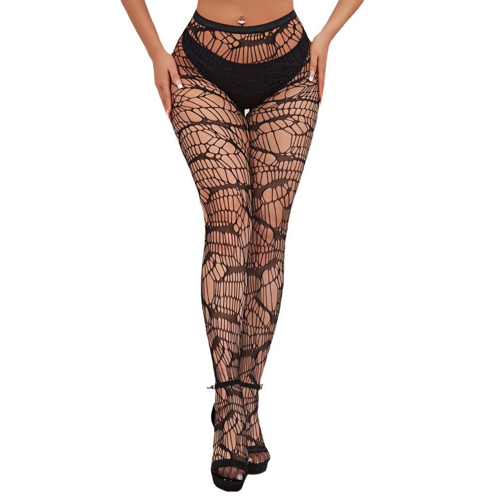 Колготы паутина с летучими мышами в сетку One Size Черный (К6126) - фото 5 Колготы паутина с летучими мышами в сетку One Size Черный (К6126) - фото 5