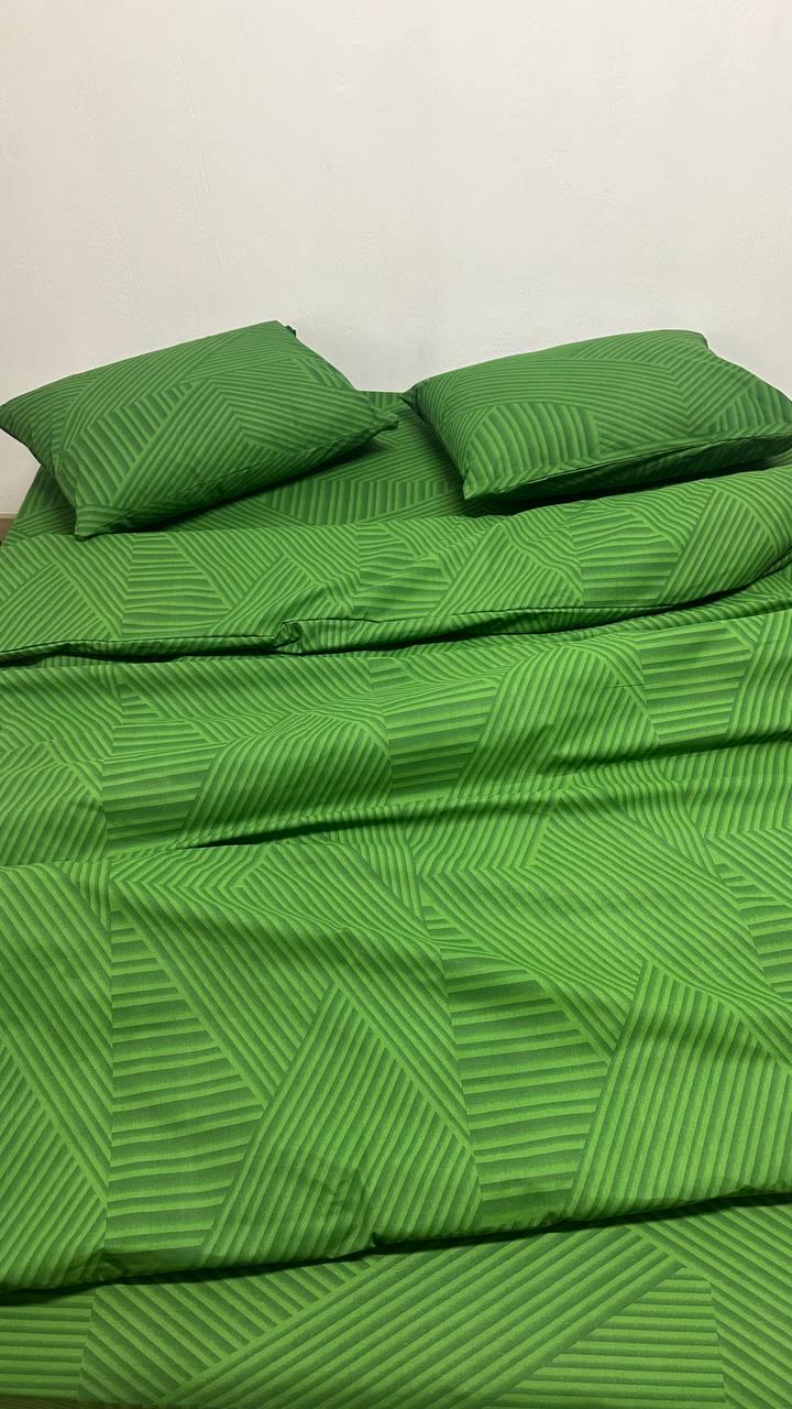 Простынь бязь Голд Lux феерия 200х220 см Зеленый (001932)