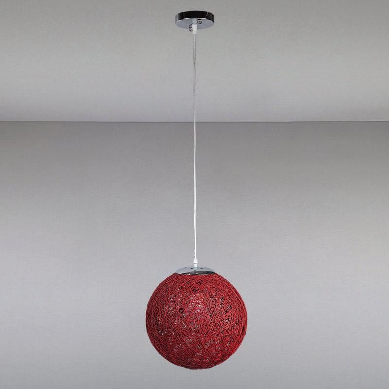 Люстра шар підвісна Light House LS-14018/1 Червоний
