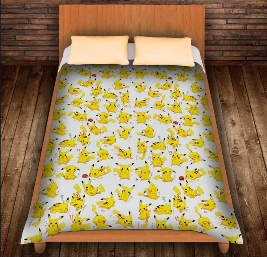 Плед с 3D принтом Pokemon Pikachu 150х200 см (epi_0272) Плед с 3D принтом Pokemon Pikachu 150х200 см (epi_0272)