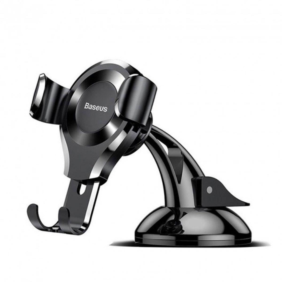 Тримач для мобiльного Baseus Osculum Type Gravity Car Mount Black - фото 1