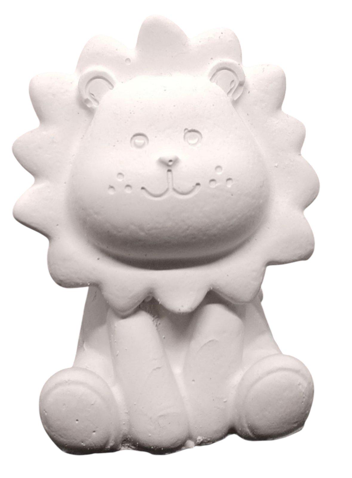 Фигурка для раскраски Львенок гипсовая (Ф0075)