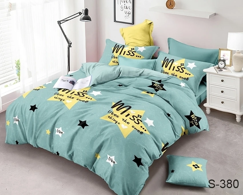 Комплект постільної білизни з компаньйоном TAG Tekstil S380 King Size (1056) - фото 3 Комплект постільної білизни з компаньйоном TAG Tekstil S380 King Size (1056) - фото 3