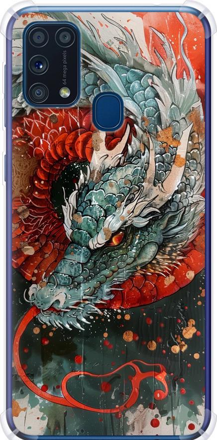 Чехол на Samsung Galaxy M31 M315F Стихия огня (6101sp-1907-42517)